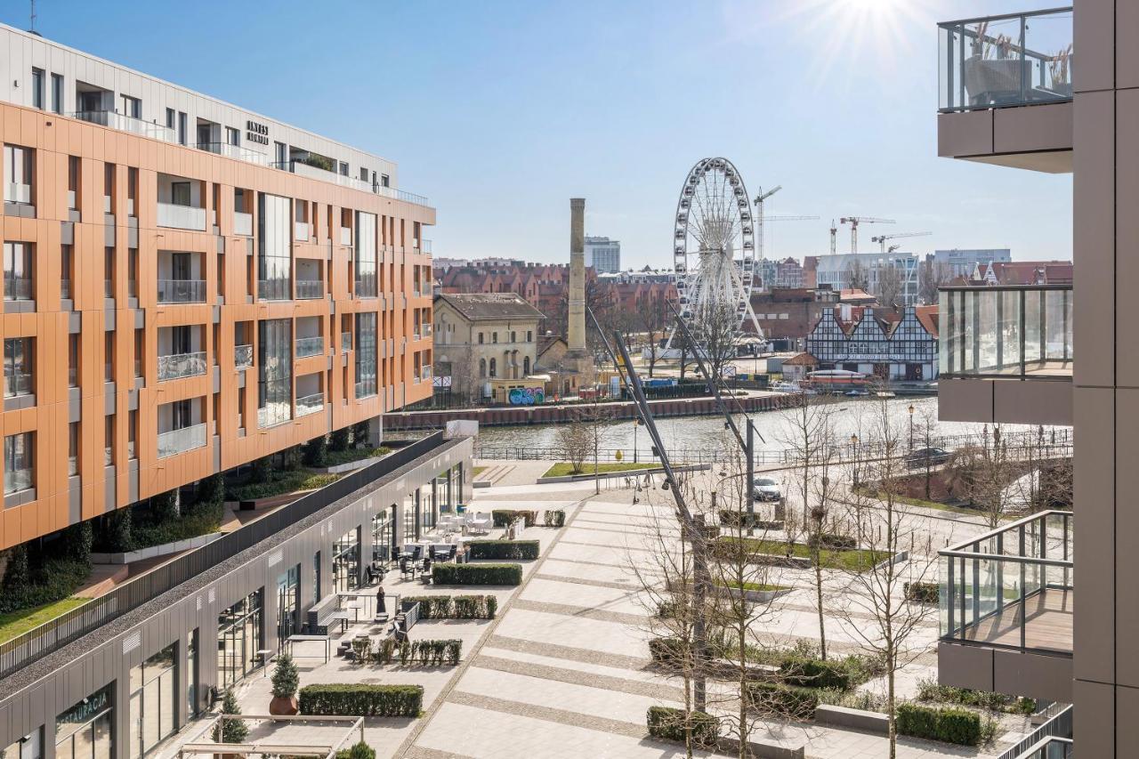 Brabank Riverside By Downtown Apartments Gdańsk Buitenkant foto