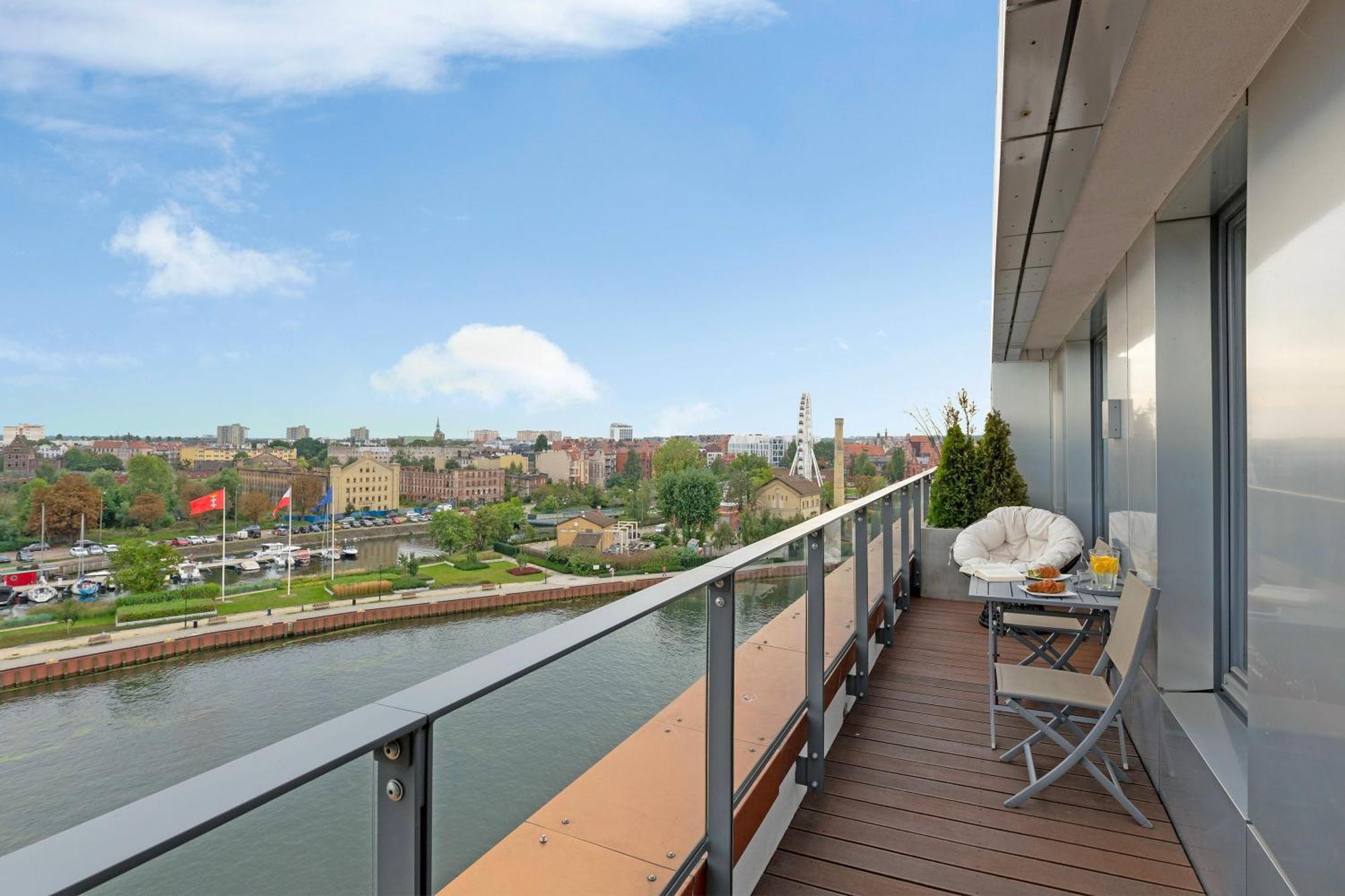 Brabank Riverside By Downtown Apartments Gdańsk Kamer foto