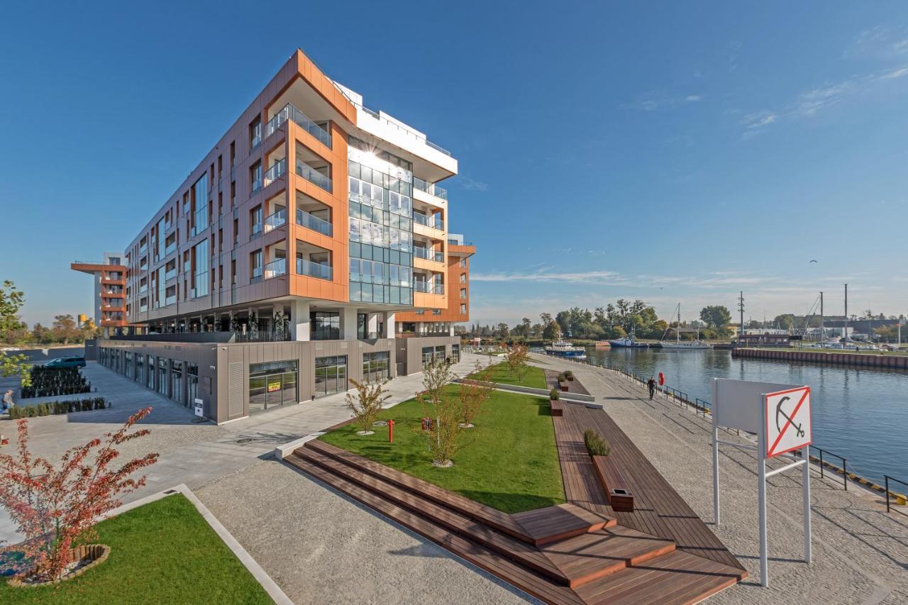 Brabank Riverside By Downtown Apartments Gdańsk Buitenkant foto