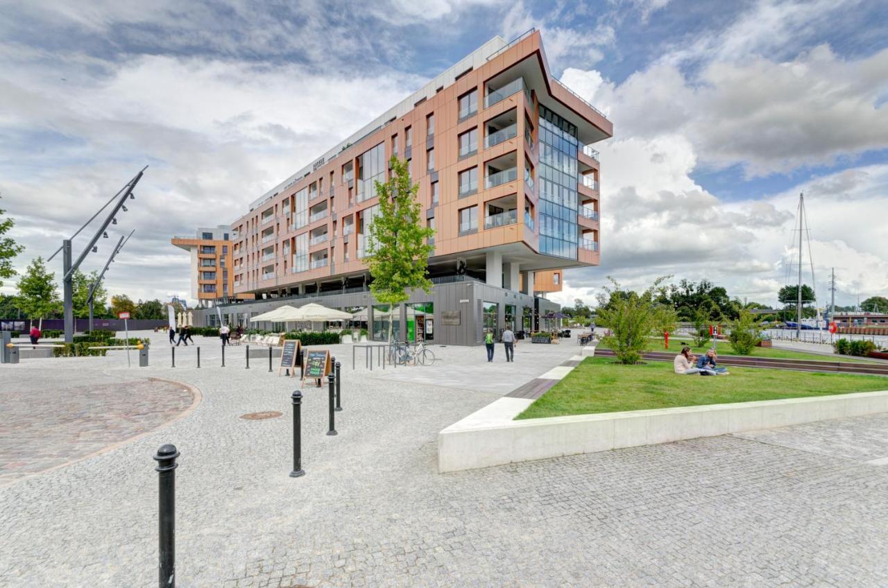 Brabank Riverside By Downtown Apartments Gdańsk Buitenkant foto